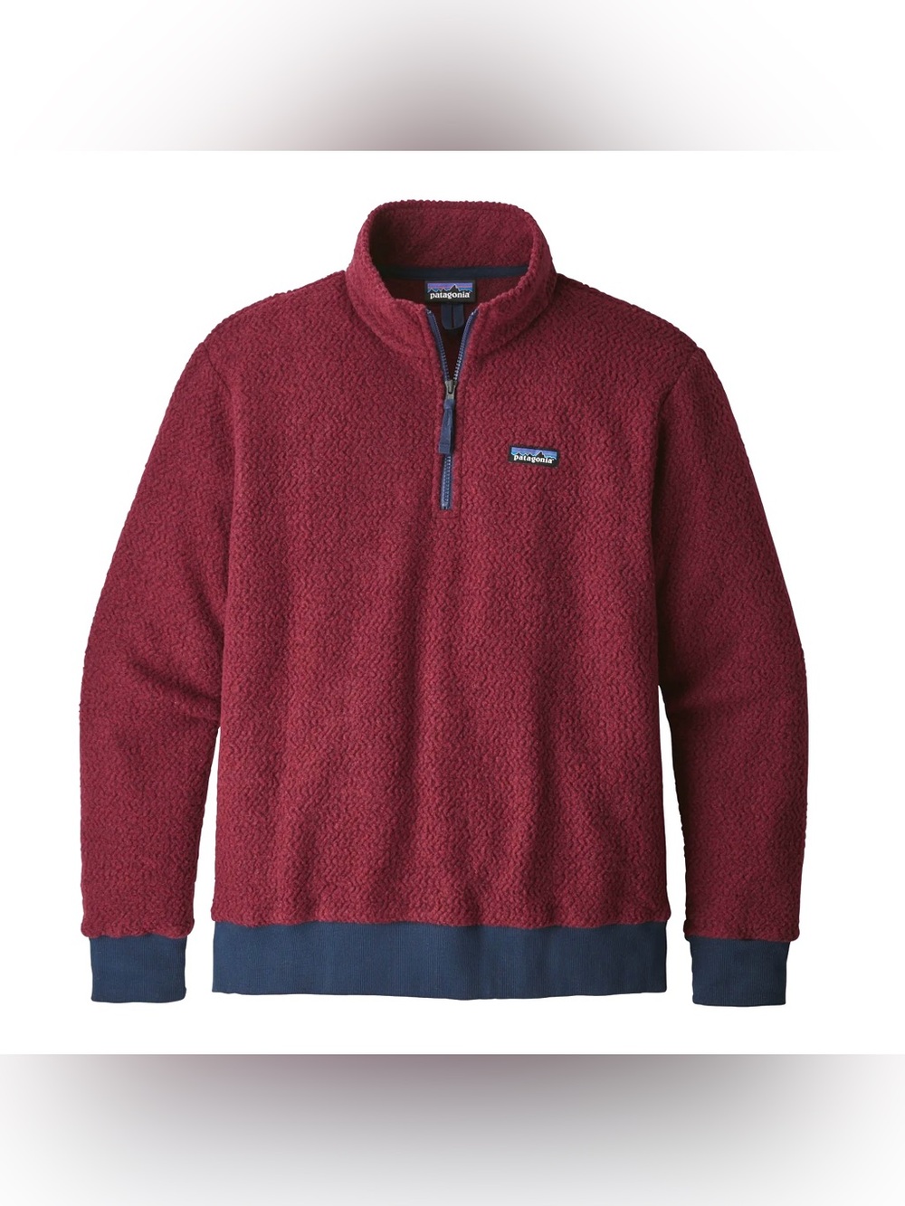 Patagonia Men’s Woolyester Quarter-Zip Fleece Pullover Jacket Sweater L NWT New